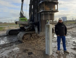 Eerste paal Groenhart Heerhugowaard